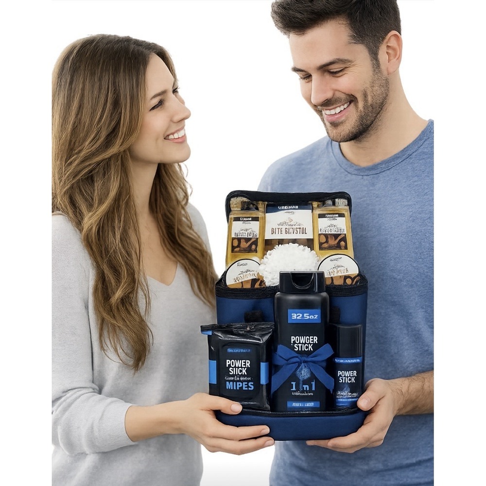Men's Bath Body 10-Piece‎ Spa Life Gift Set